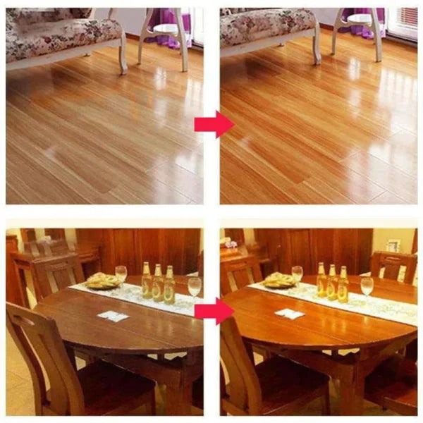 Wood Seasoning Beeswax Polish – Natural Wood Cleaner & Restorer for Furniture Shine