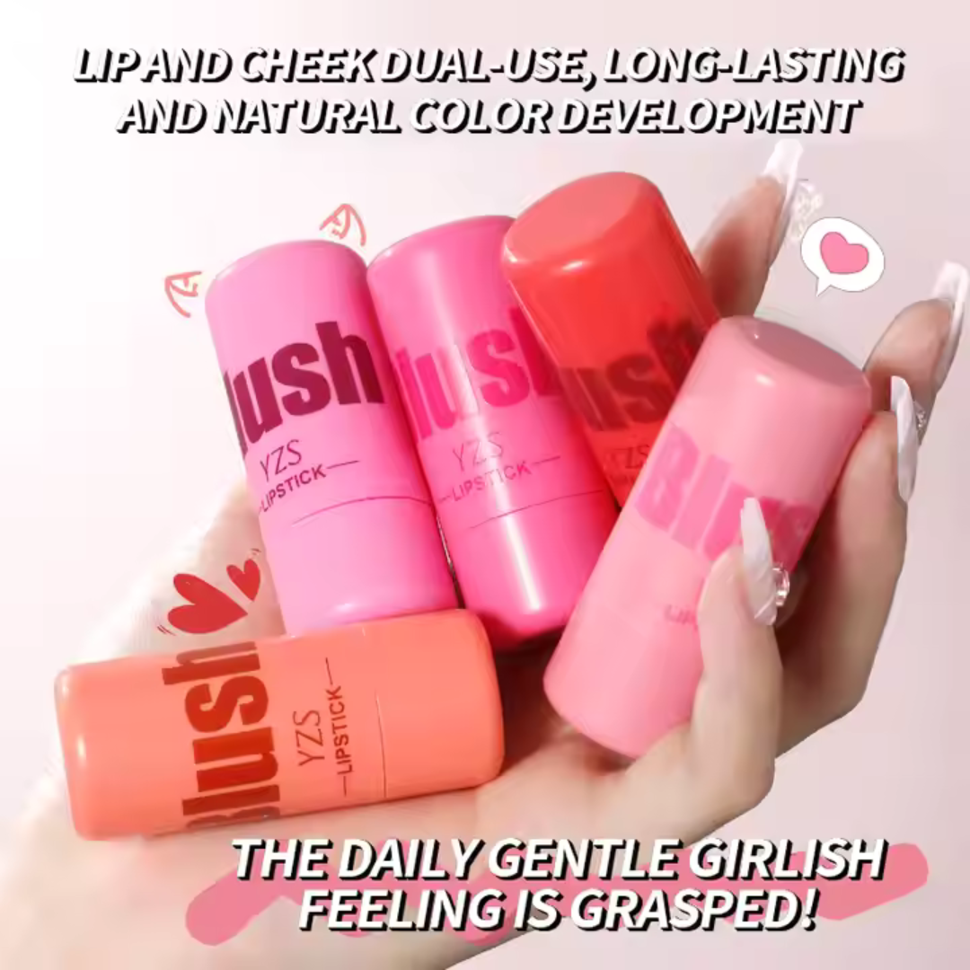 Cool Liquid Jelly Tint for Cheek and Lip Make Up Pink or Red Cutie Moisturizing Vegan Blush Tint